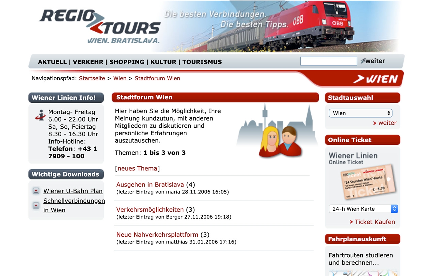 RegioTours | regiotours.net | 2005 (Screen Only 06) © echonet communication